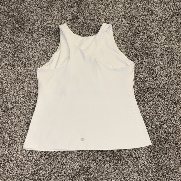 Athleta CONSCIOUS BUILT-IN BRA TANK A-C in White - Picture 6 of 6